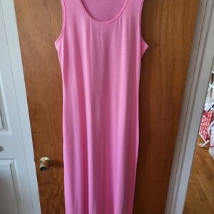 LuLaRoe Pink Maxi Dress